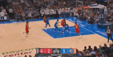 热身训练的, 第四节比赛, 杜兰特